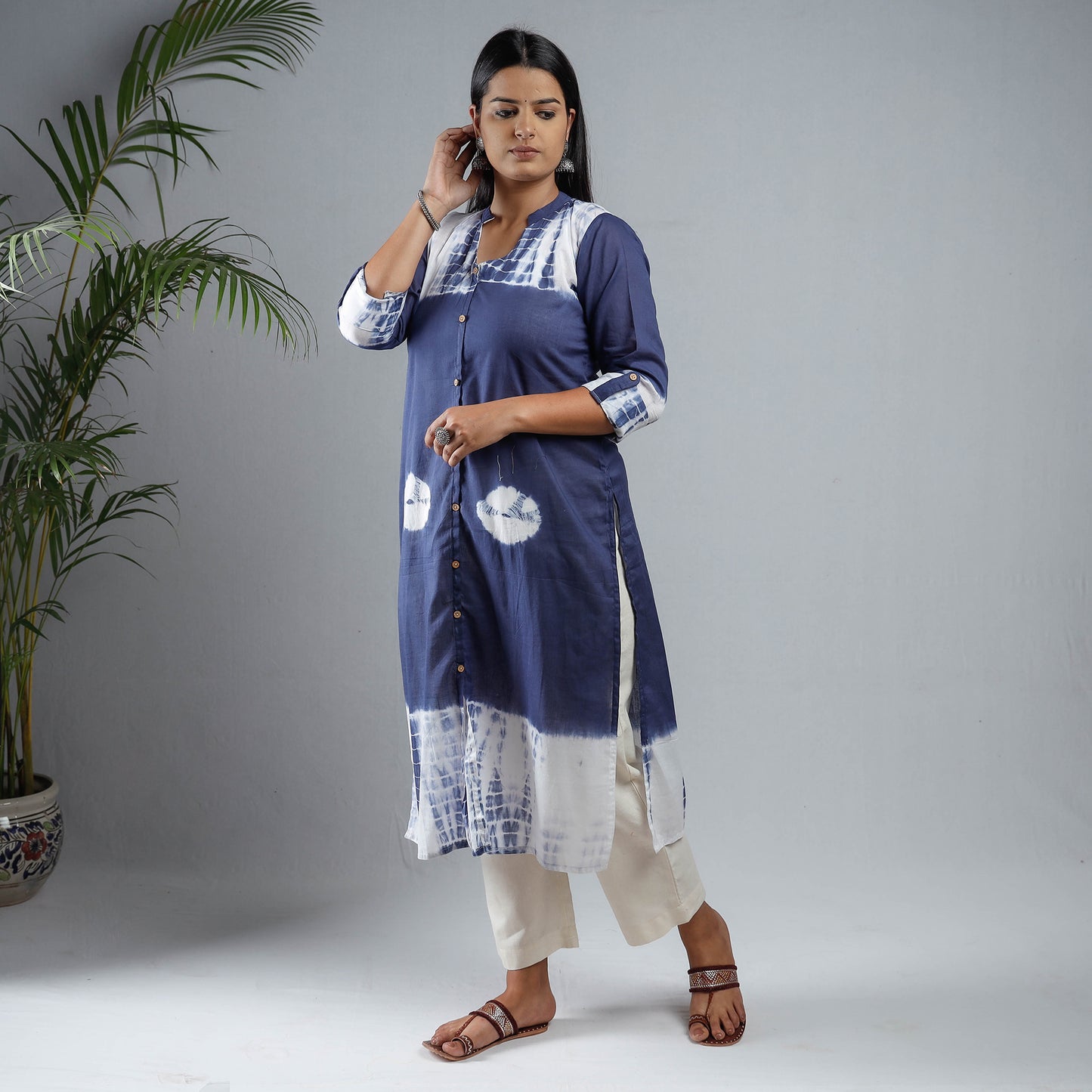  Shibori Tie-Dye Kurta