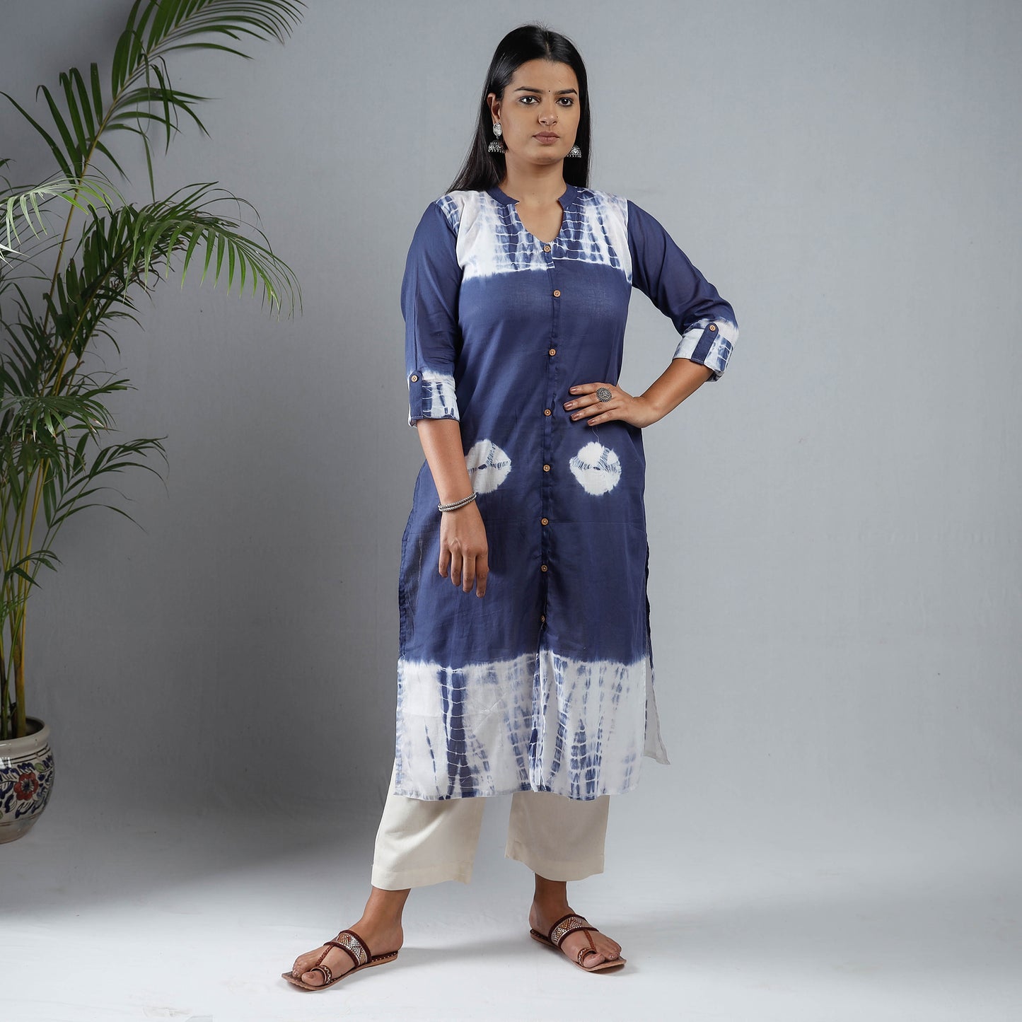  Shibori Tie-Dye Kurta