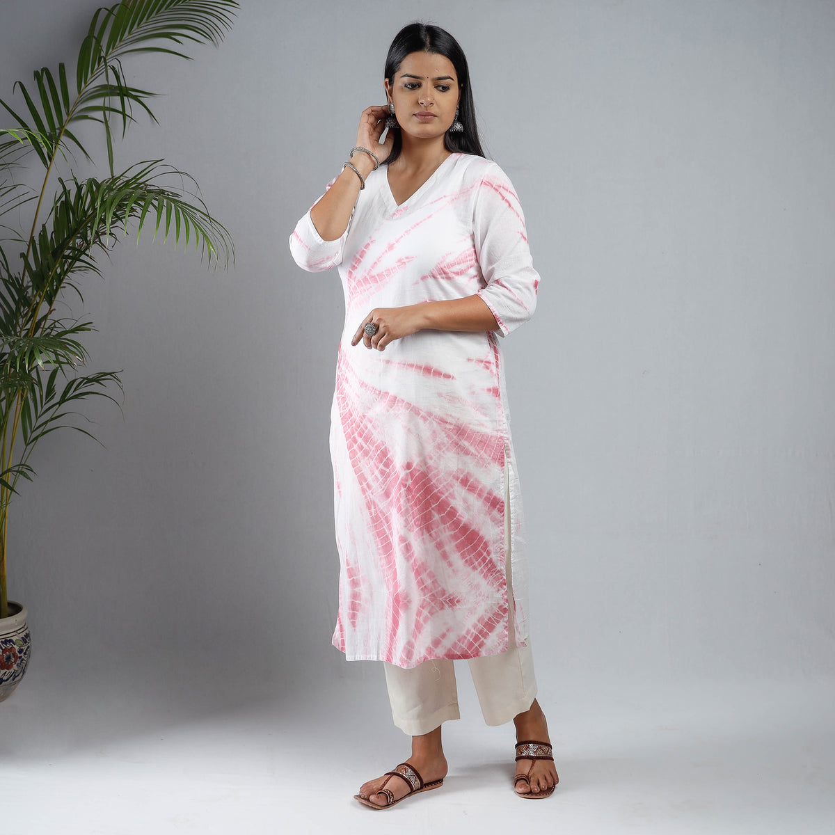 Shibori Tie-Dye Kurta