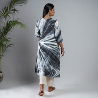 shibori tie-dye kurta