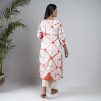 shibori tie-dye kurta