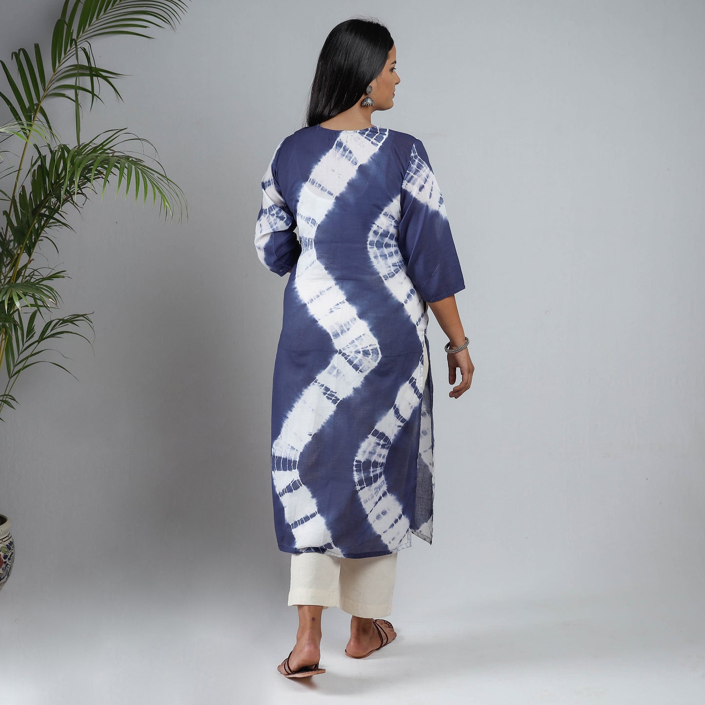 Shibori Tie-Dye Kurta