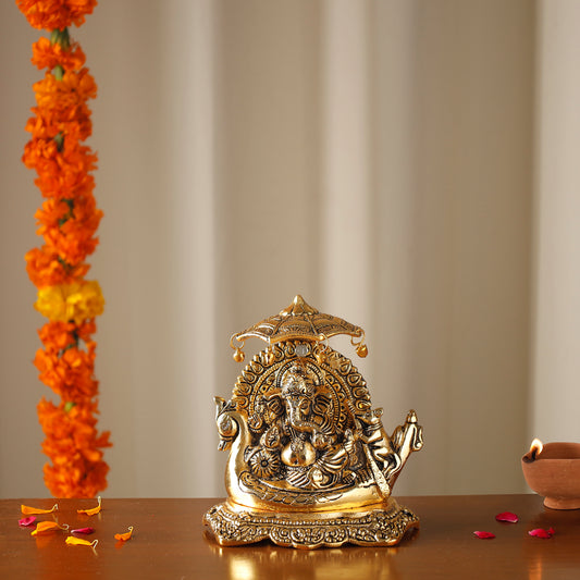 Ganesha - Handmade God Idol (5.5 in)