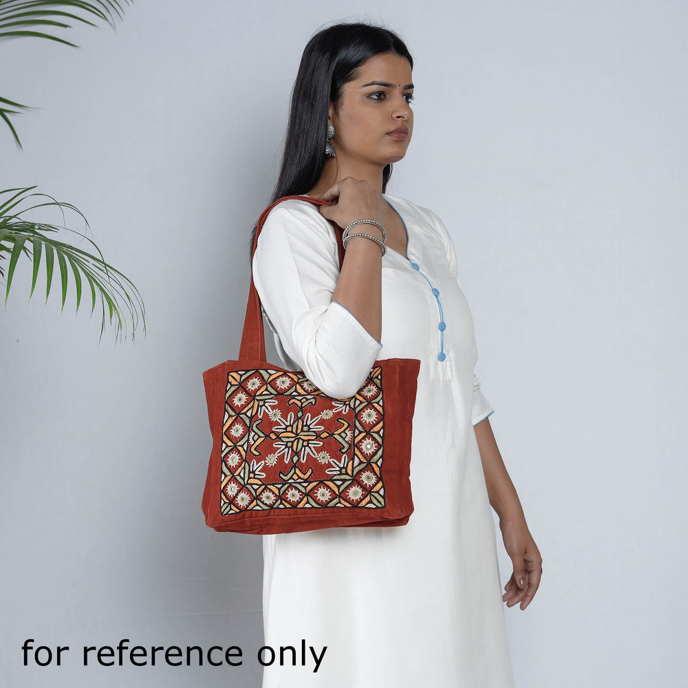  kala raksha embroidery shoulder bag