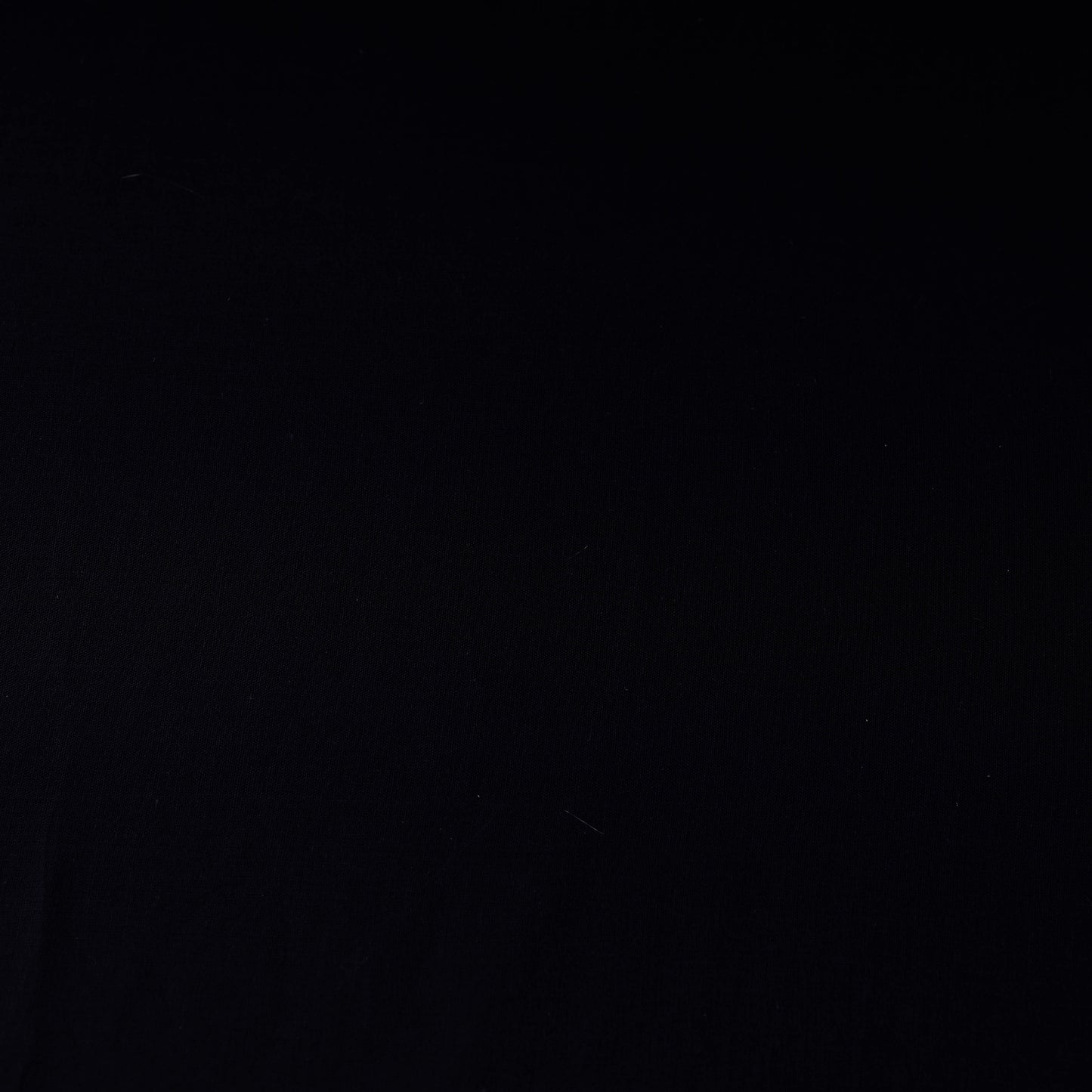 Black - Pre Washed Plain Dyed Cotton Fabric