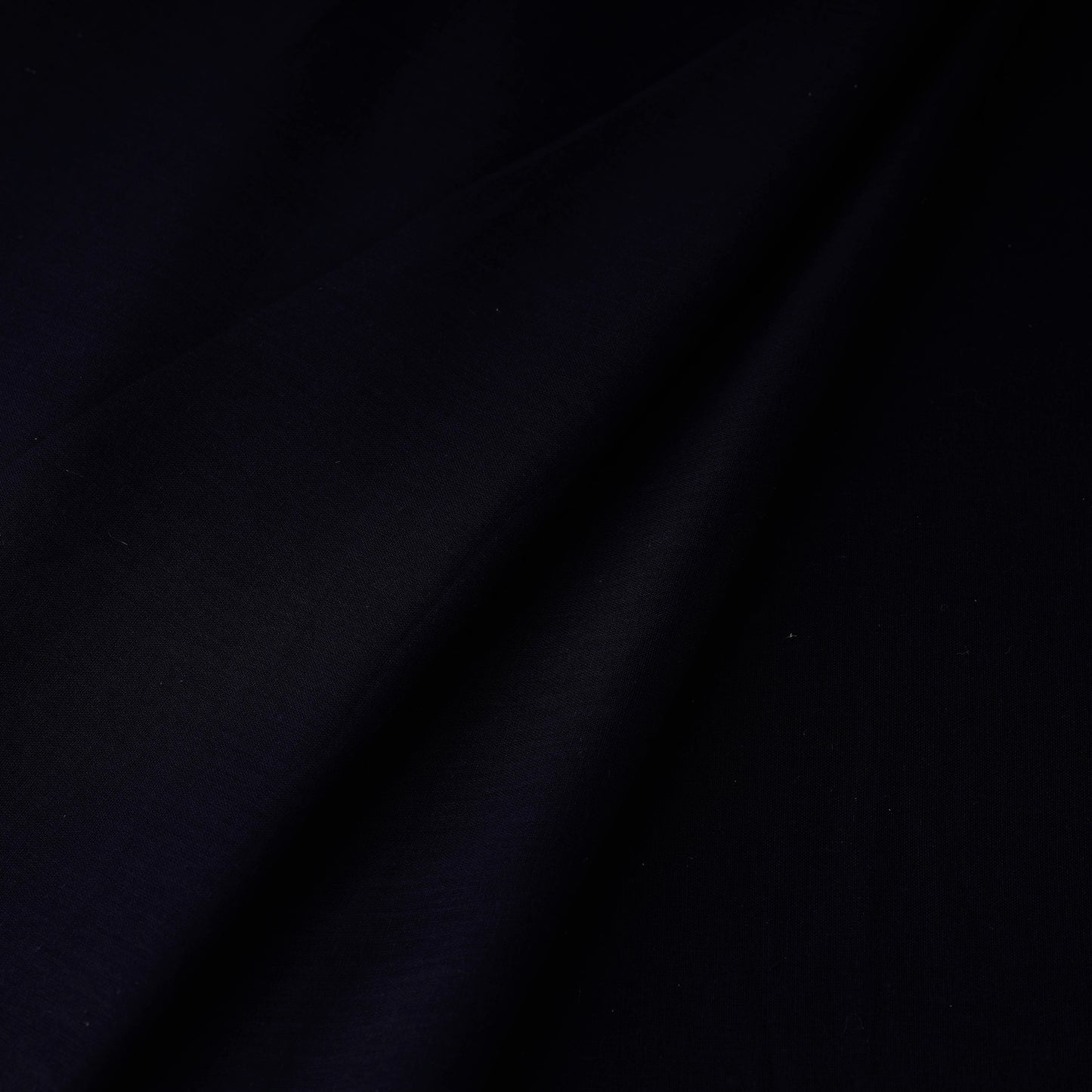 Black - Pre Washed Plain Dyed Cotton Fabric