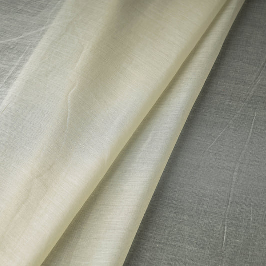 White - Prewashed Plain Dyed Cotton Fabric 33