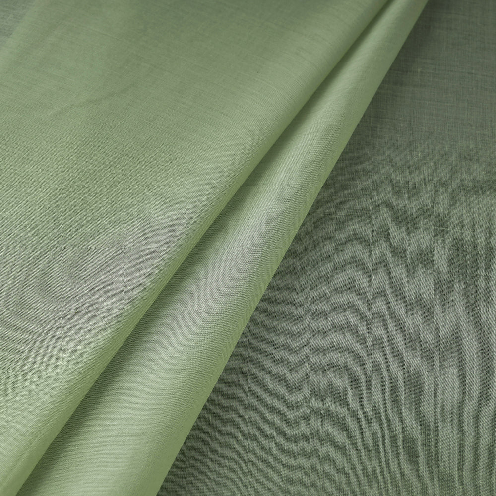 Green - Prewashed Plain Dyed Cotton Fabric 12