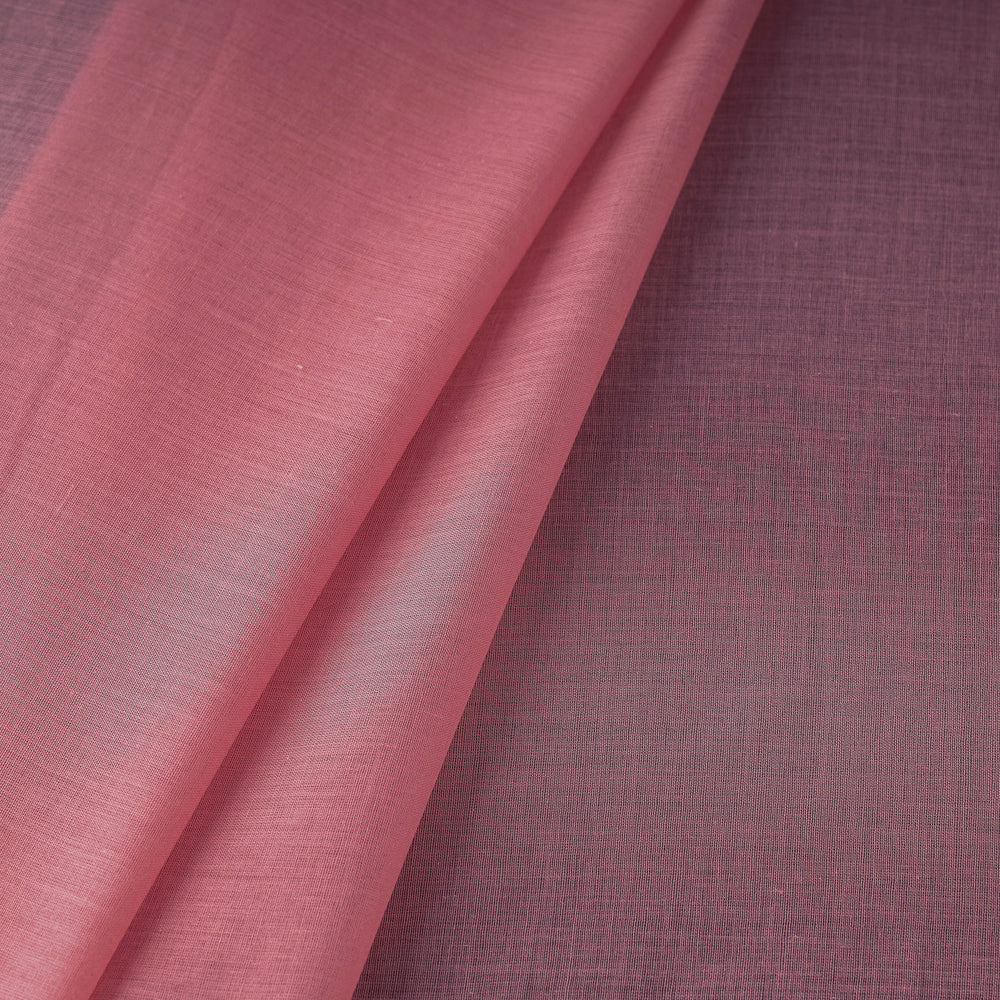 Pink - Prewashed Plain Dyed Cotton Fabric 10