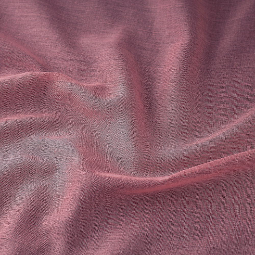 Pink - Prewashed Plain Dyed Cotton Fabric 10