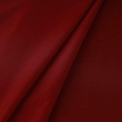 Red - Prewashed Plain Dyed Cotton Fabric 63