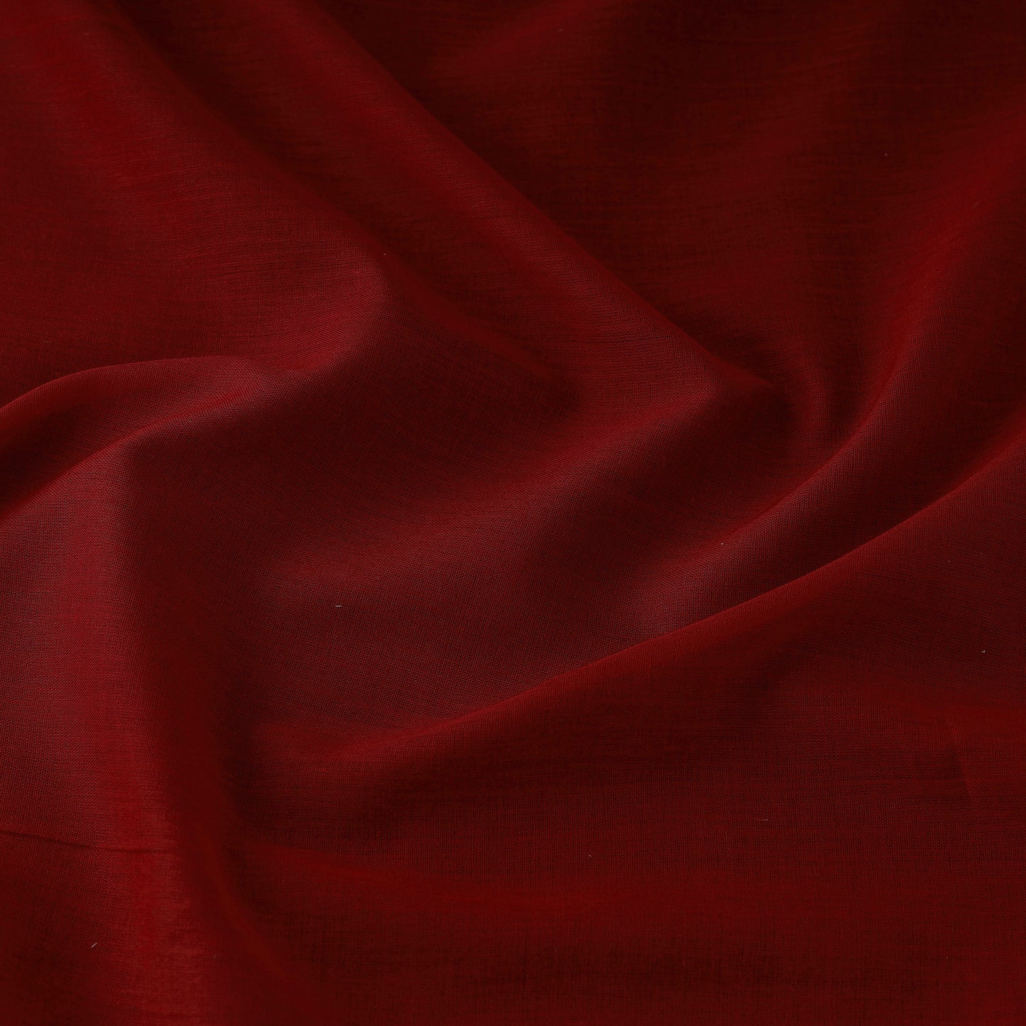 Red - Prewashed Plain Dyed Cotton Fabric 63