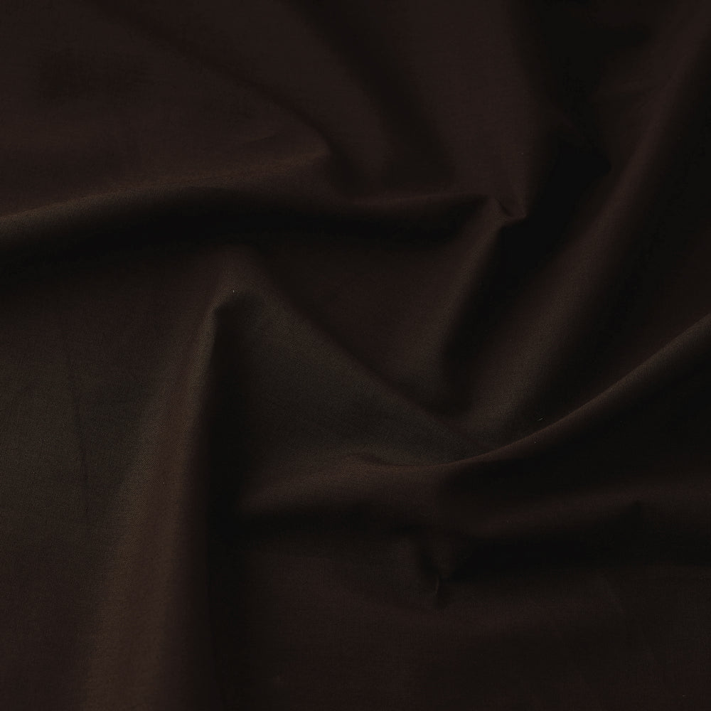 Brown - Prewashed Plain Cotton Fabric 04