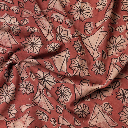Pink - Bindaas Block Art Printed Cotton Precut Fabric