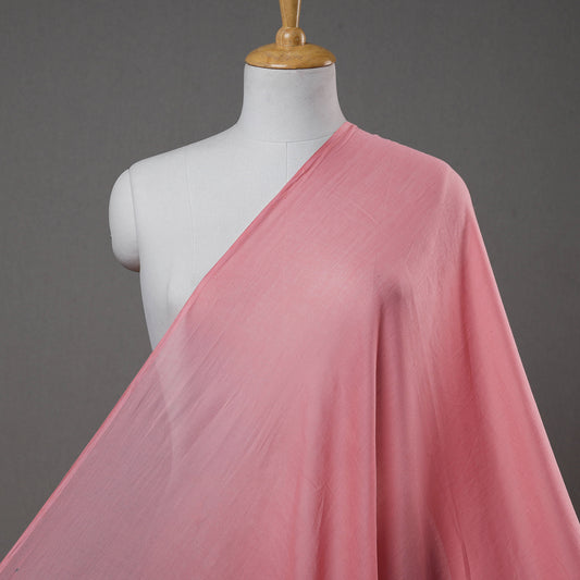 Pink - Pre Washed Plain Dyed Cotton Fabric