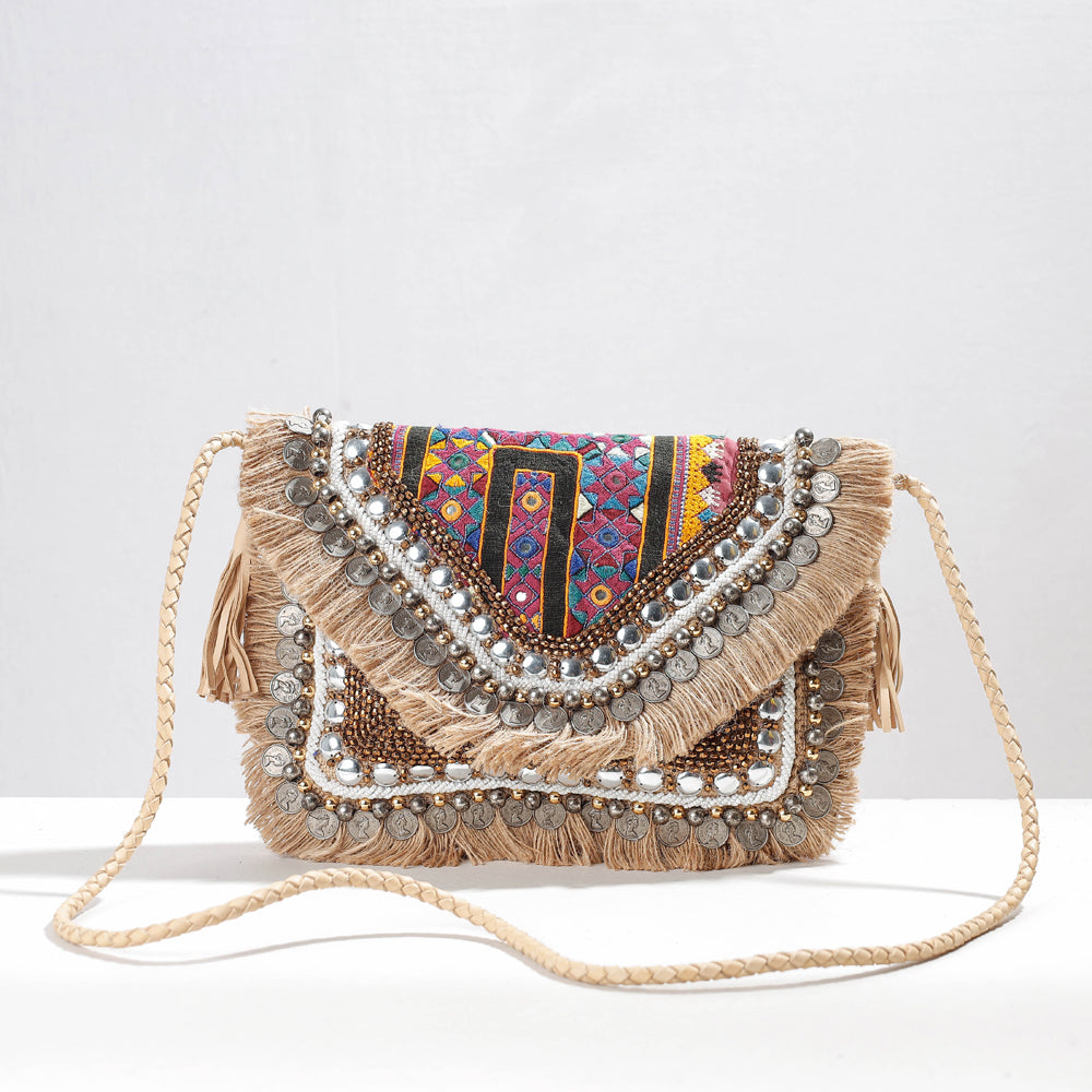 embroidery sling bag 