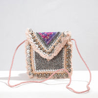 embroidery sling bag 