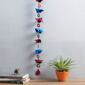  Buy Bird - Handmade Felt & Beadwork Wall Hanging 