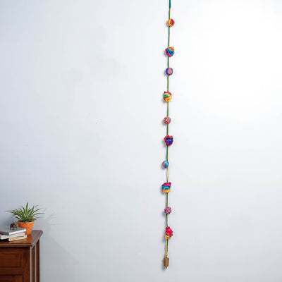 Flower Silk Boria Door Hanging String by Jugaad