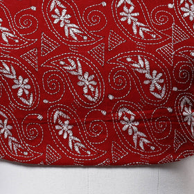 Buy Bengal Kantha Embroidery Handloom Cotton Blouse Piece Online l iTokri.com