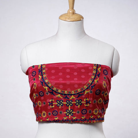 kutch embroidery blouse piece