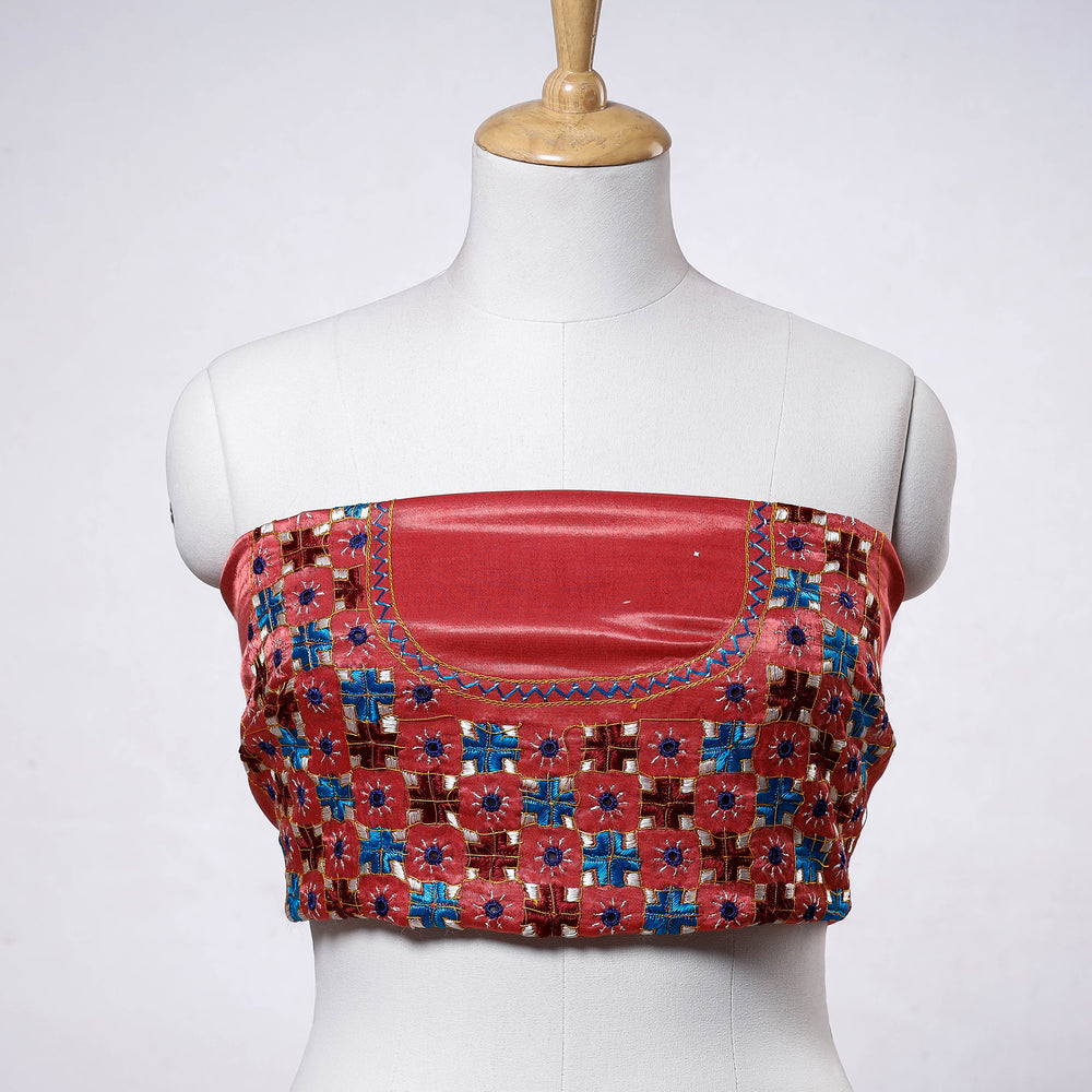 kutch embroidery blouse piece