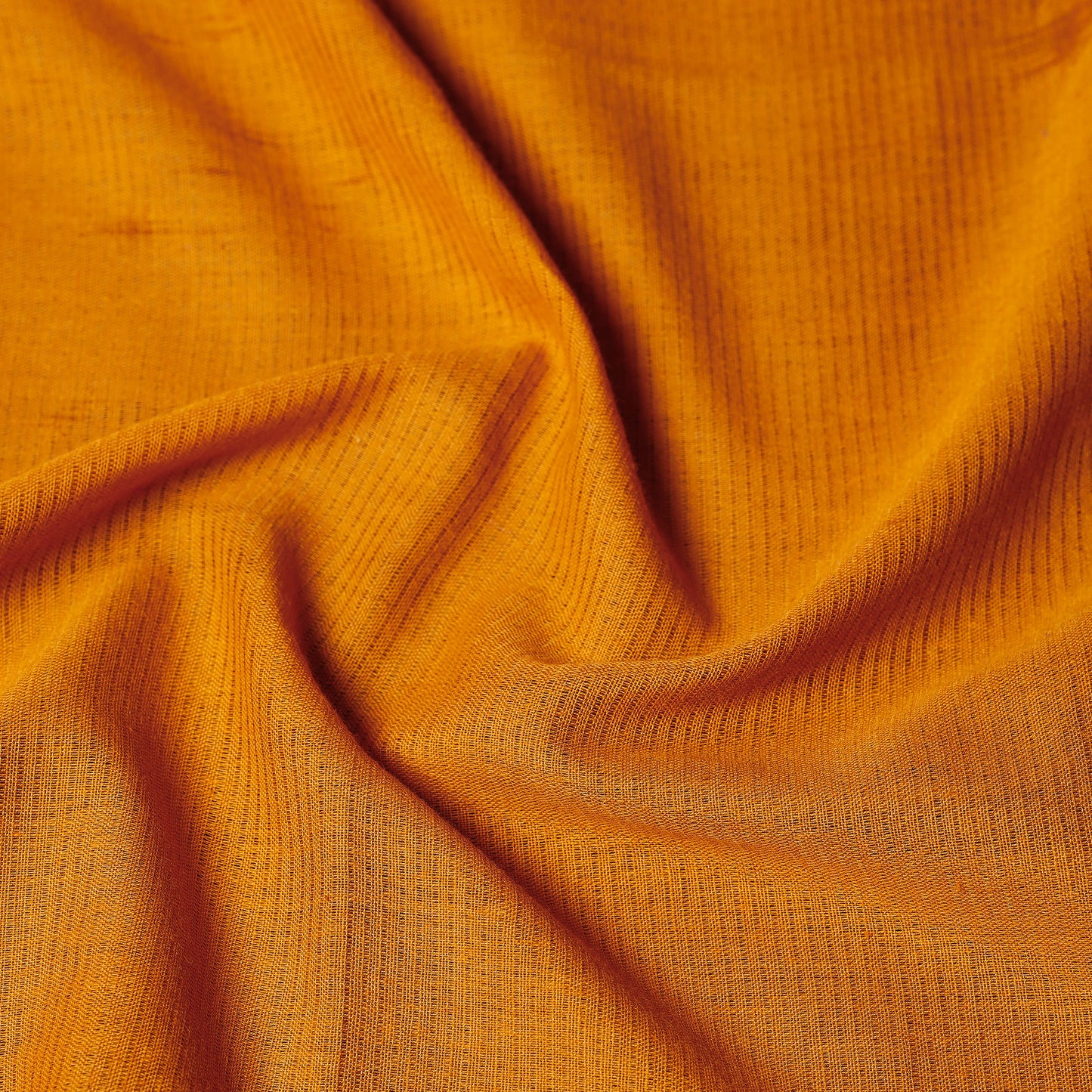 Yellow - Mangalagiri Handloom Cotton Stole with Tassels