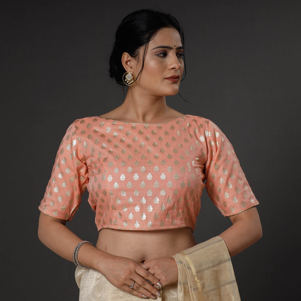 Banarasi Silk Stitched Blouse