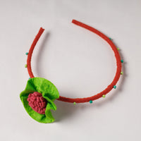 Felt & Beadwork Hair Band
