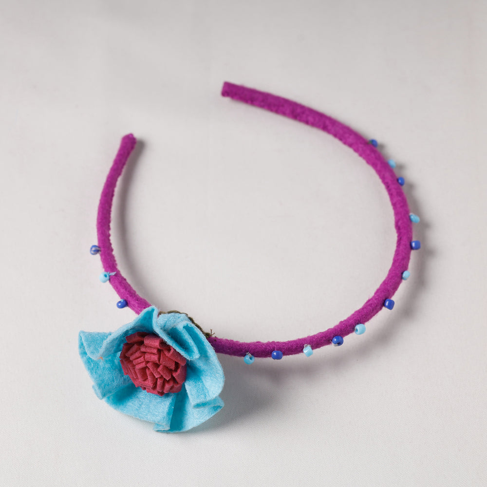 Felt & Beadwork Hair Band
