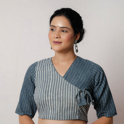 Bagru Stitched Blouse