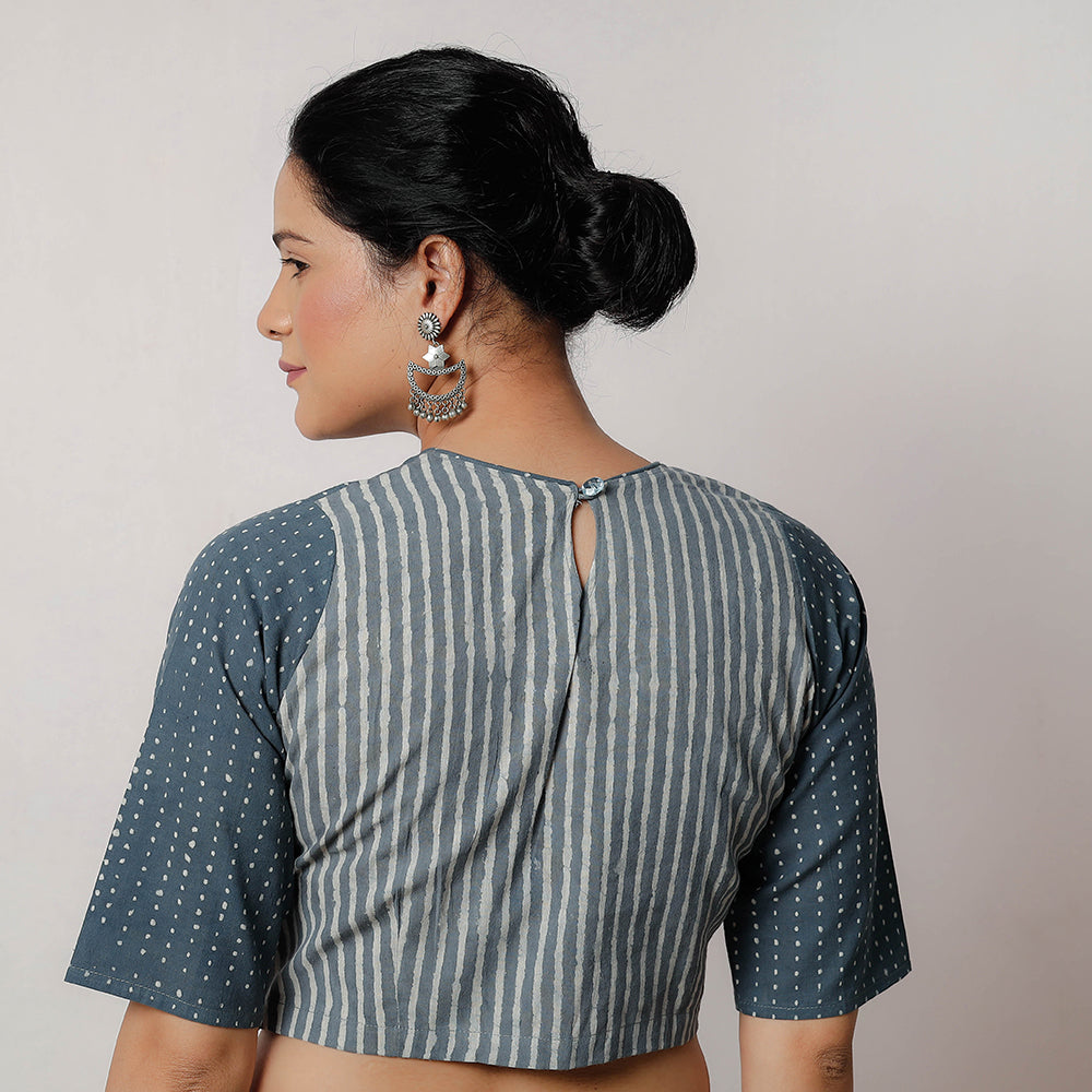 Bagru Stitched Blouse