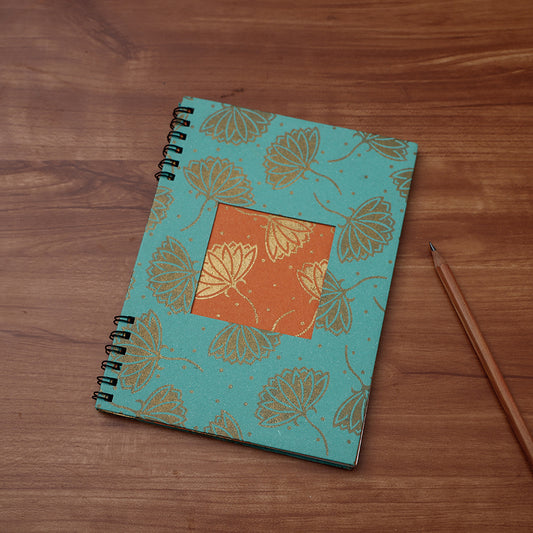 Sukriti Handmade Classic Spiral Window Notebook (Medium)