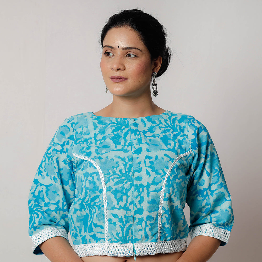 Bagru Stitched Blouse
