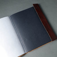 Embossed Leather Cover Handmade Paper Photo Album 