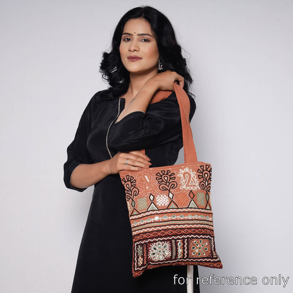 kala raksha embroidery shoulder bag