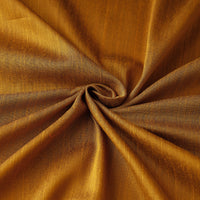 Orange - Plain Slub Silk Fabric 11