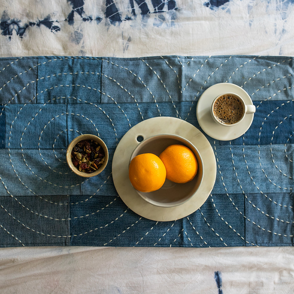 Hand Embroidered Table Runner