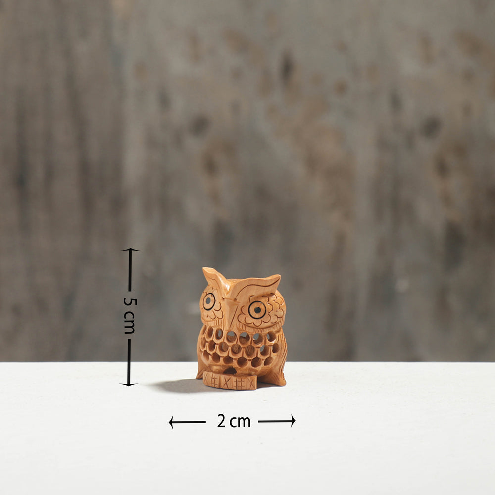 Owl Wood Sculpture