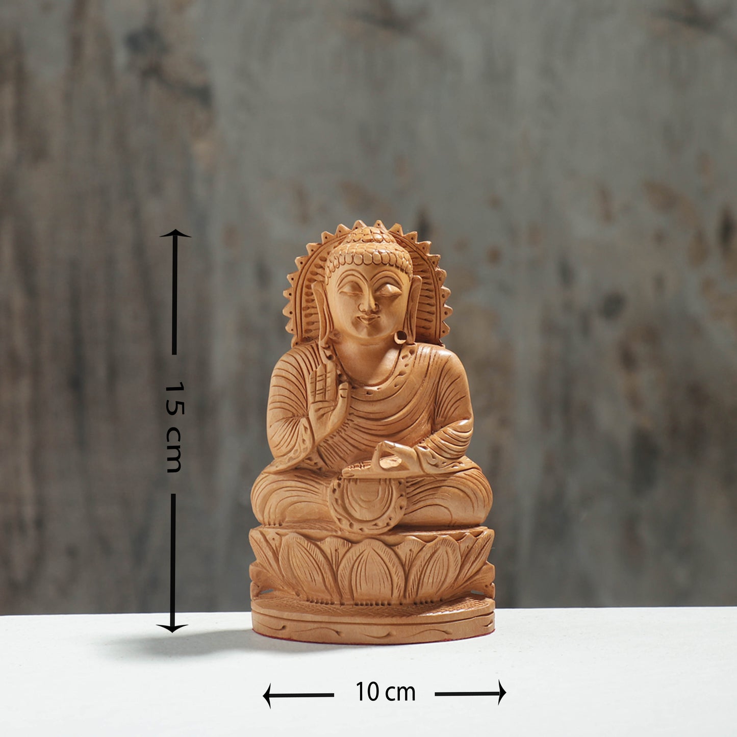 Ganesha Wood Sculpture
