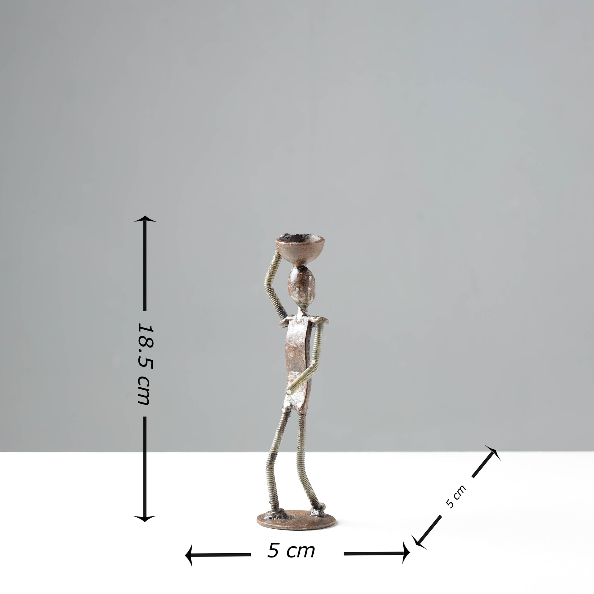  Handmade Recycled Metal Sculpture by Debabrata Ruidas 