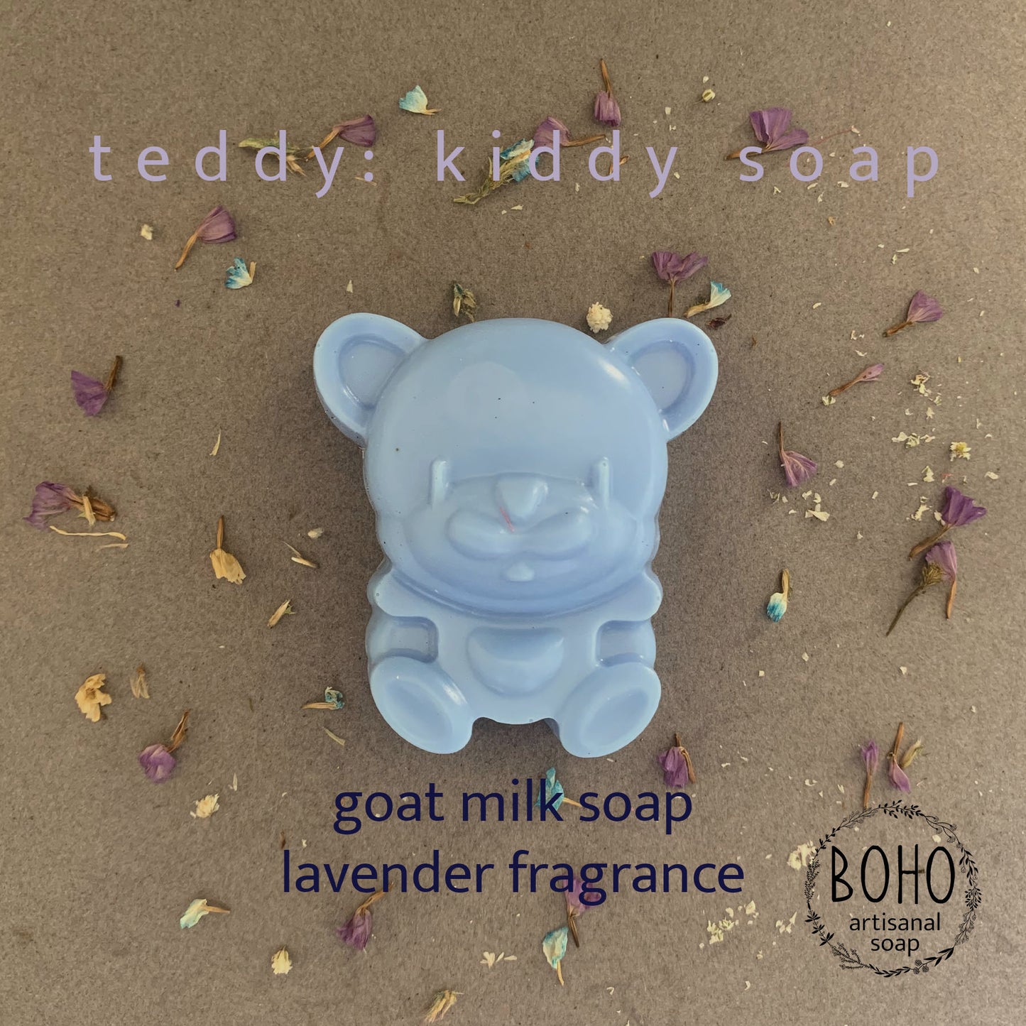 Teddy Bear Goat Milk - Handmade Boho Artisanal Soap