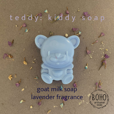 Teddy Bear Goat Milk - Handmade Boho Artisanal Soap
