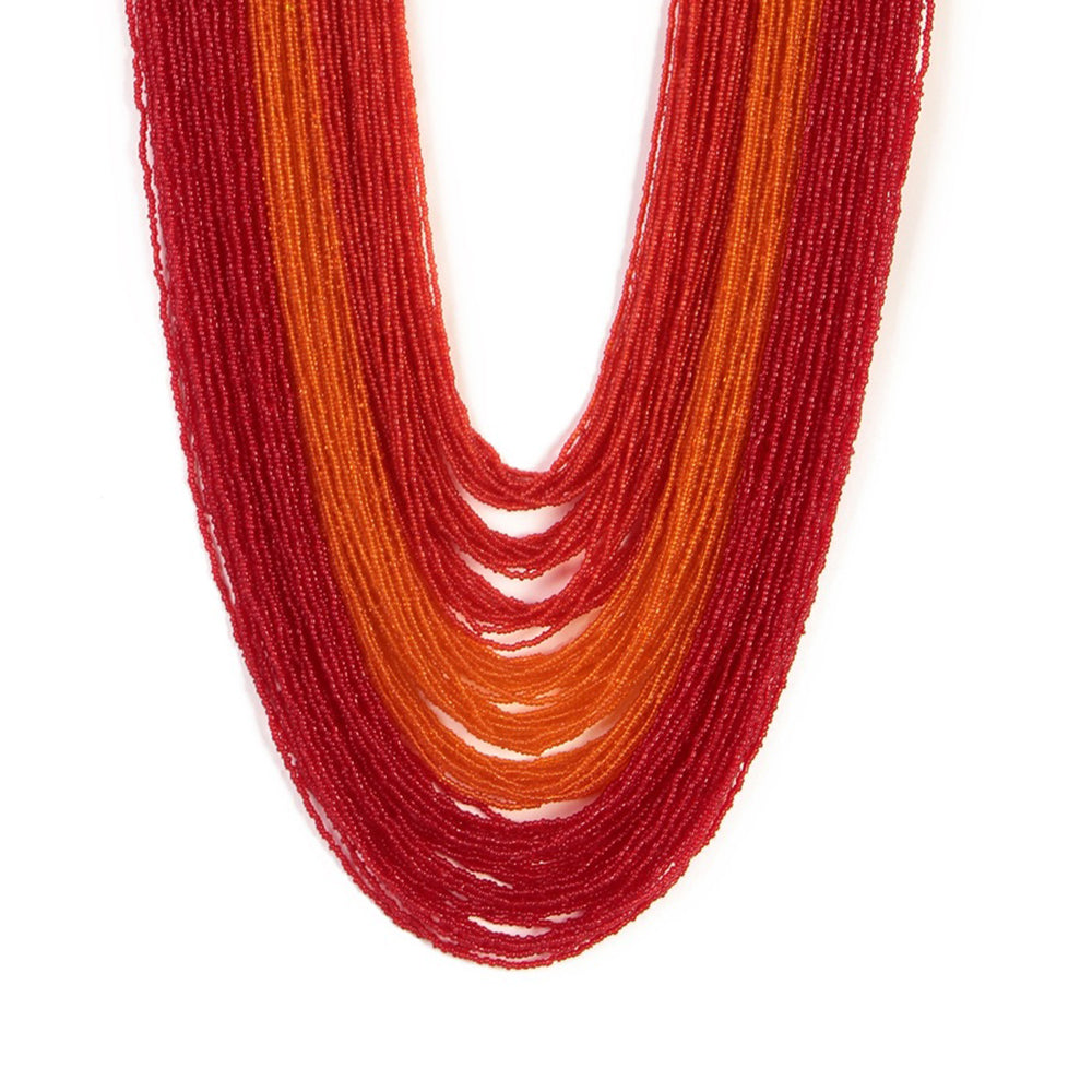 tibetan beadwork necklace