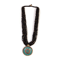 tibetan beadwork necklace