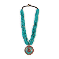  tibetan beadwork necklace