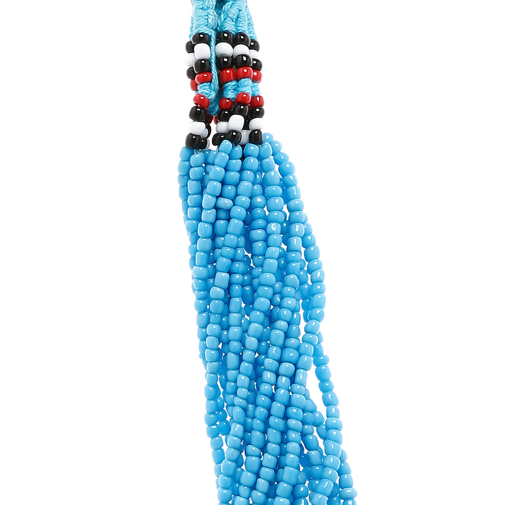 tibetan beadwork necklace