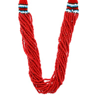 tibetan beadwork necklace