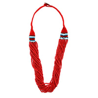 tibetan beadwork necklace