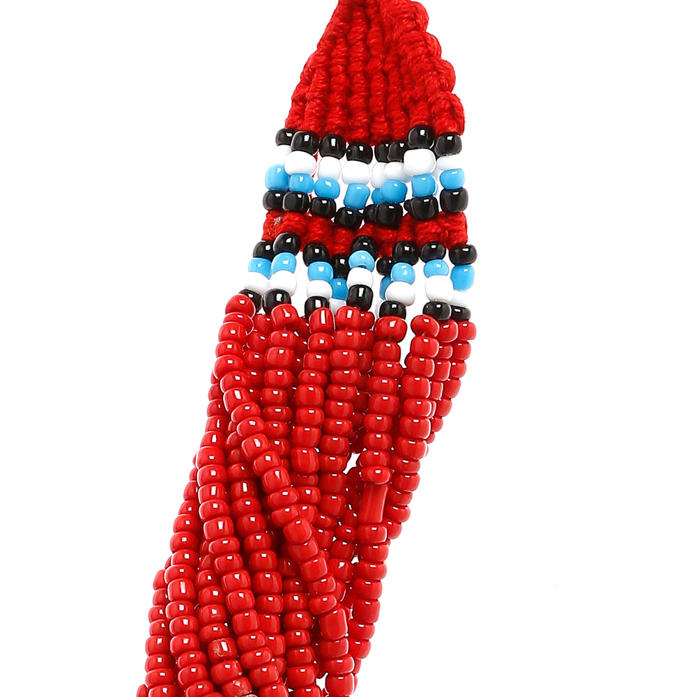 tibetan beadwork necklace